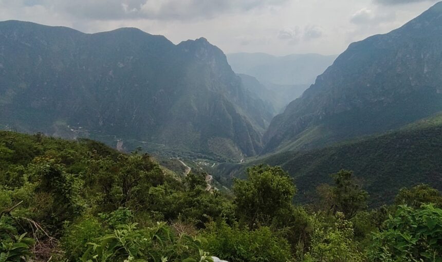 Paisaje desde Grutas de Tolantongo